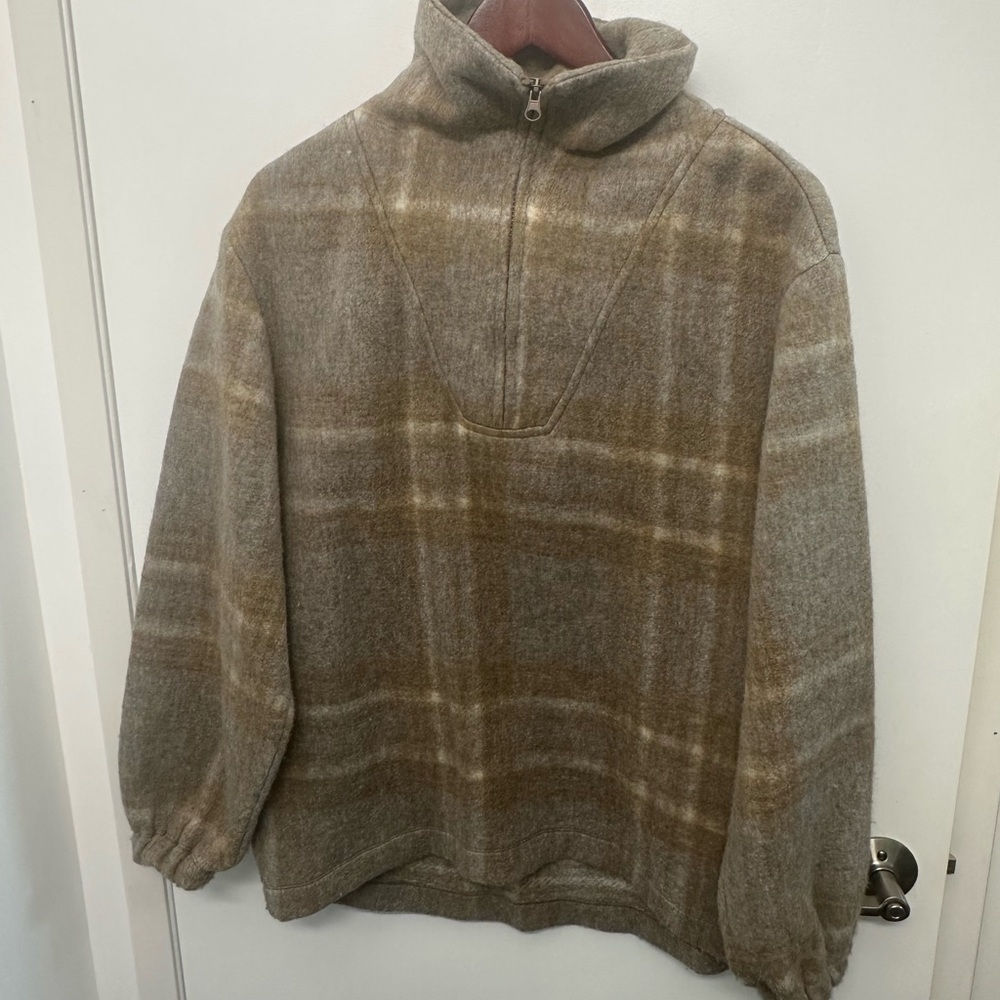 ZARA 1/4 zipper pullover